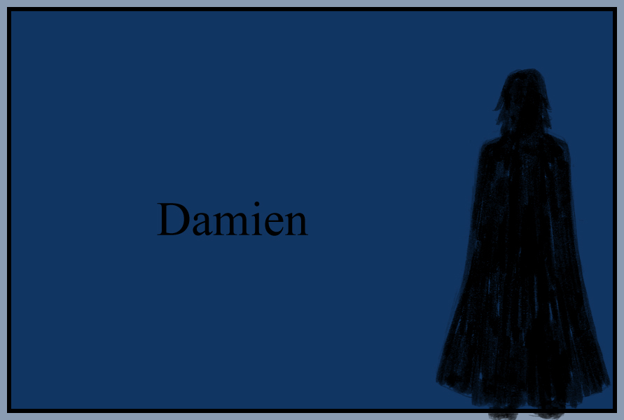 Silhouette du personnage Damien.