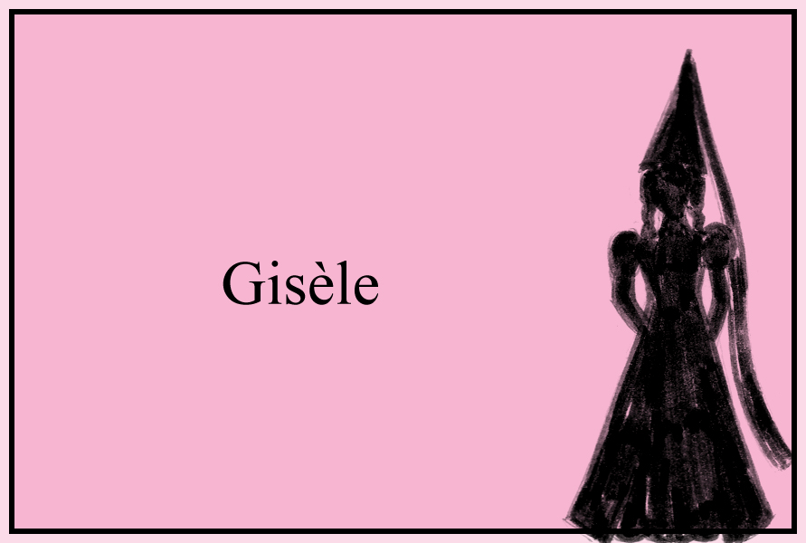 Silhouette du personnage Princesse Gisèle.
